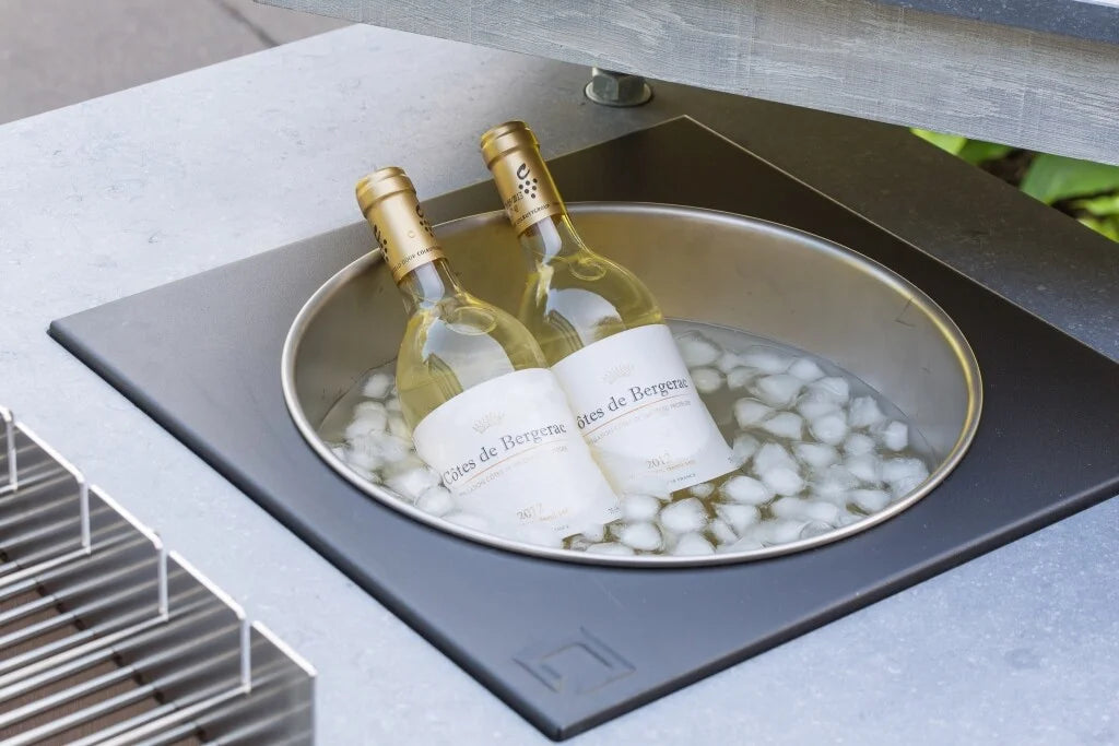 oneQ Ice Black | Inbouw Ice Bucket
