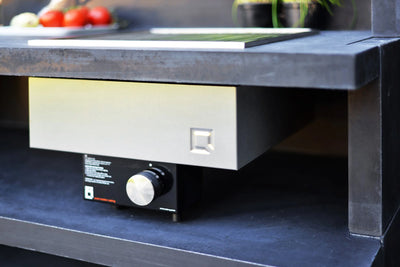 oneQ Built-in Socket | Voor inbouwbarbecue houtskool of gas