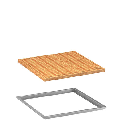 oneQ Snijplank Bamboe Built-in Set | Inbouw snijplank